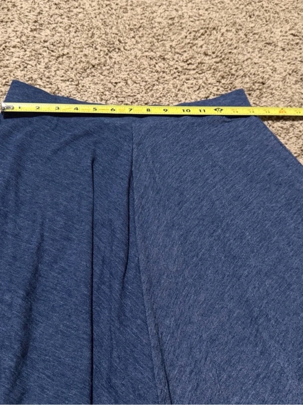Blue  Skirt - Women's Flared Skirt, SIZE M